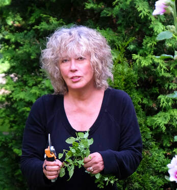 Patricia Crocker, Garden, Woman, Herbs 