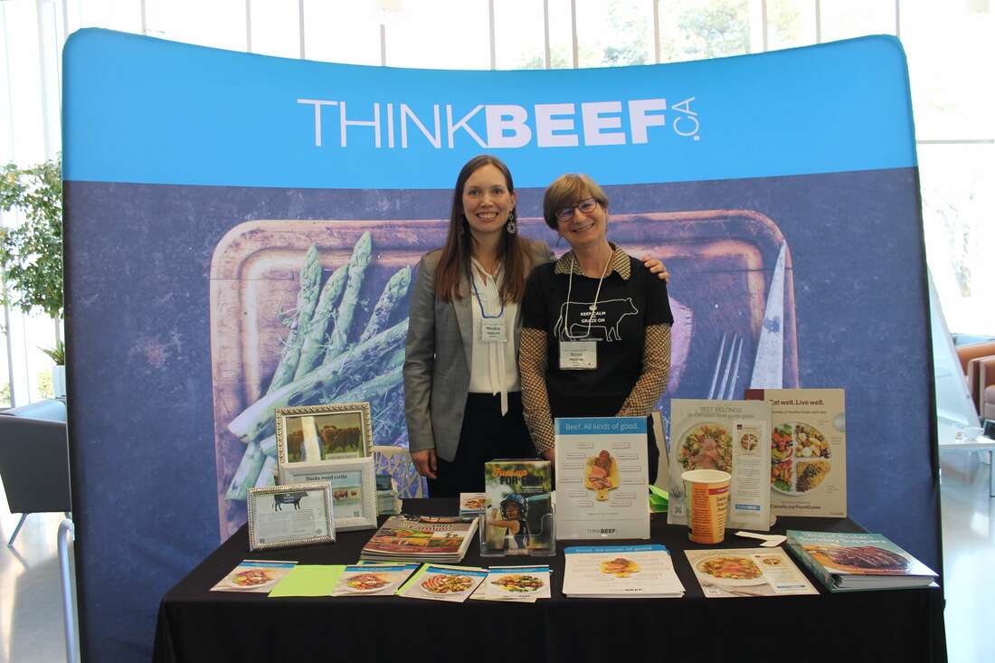Think Beef Exhibitor Booth at OHEA 2019 Conference