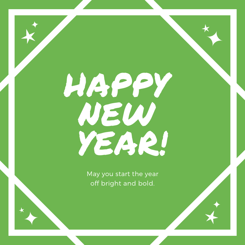 Happy New Year from OHEA! May you start the year off bright and bold.