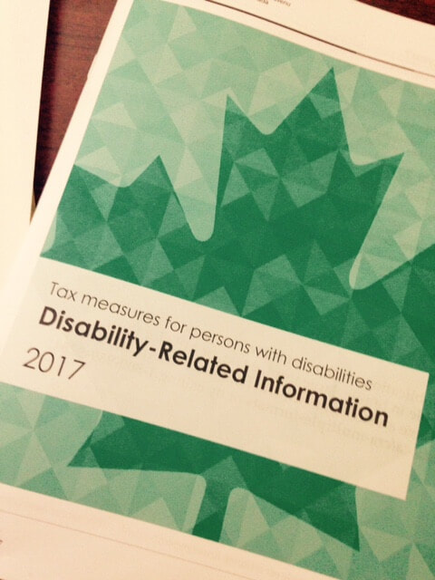 Booklet of the 2017 disability-related information tax measures 