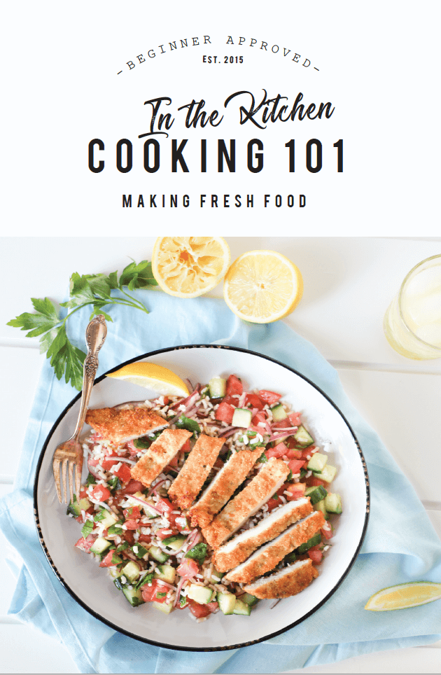 Making Fresh Food Cooking 101 cookbook Toronto